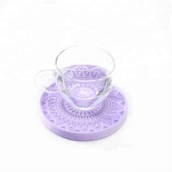 Diatomite cup coaster