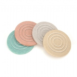 Diatomite cup coaster