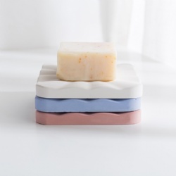 Diatomite soap dish